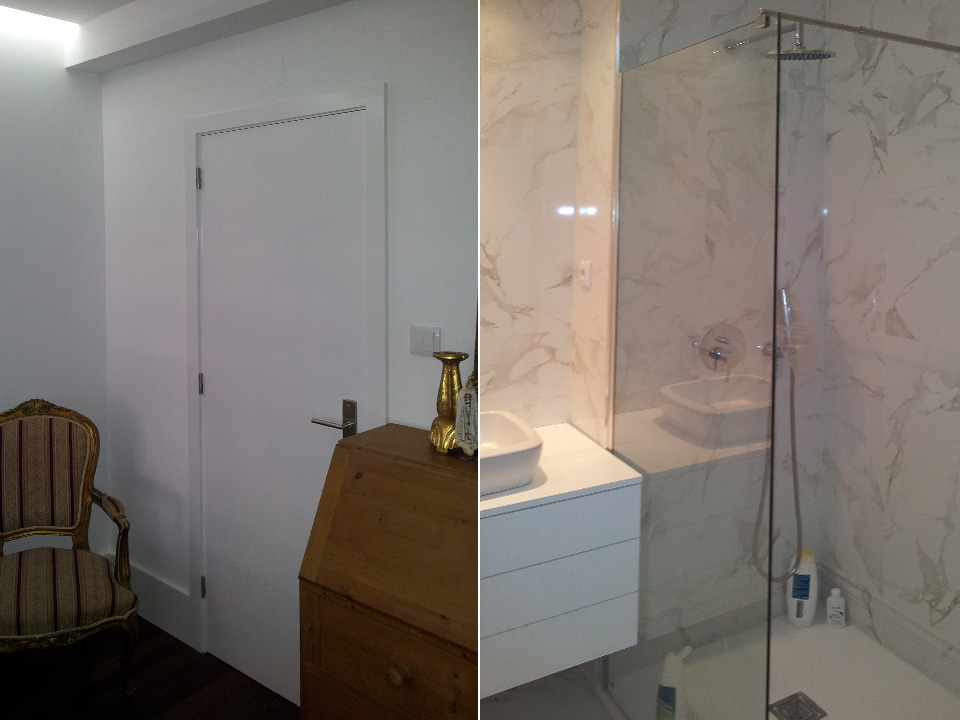 quarto e 2 casas de banho prestige obras