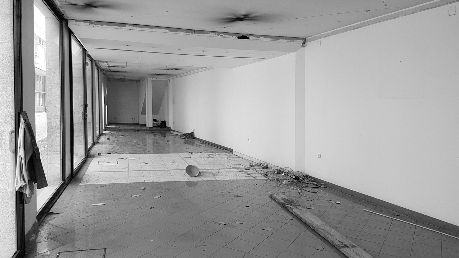 remodelação espaço comercial